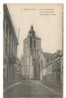 CPA , Belgique , N°7 , Poperinghe , Eglise Saint Bertin - Poperinge