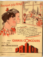 PROTEGE CAHIER  BISCOTTES PRIOR  -  GRAND CONCOURS - Book Covers