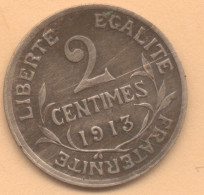 2 CENTIMES  1913   DANIEL DUPUIS - 2 Centimes