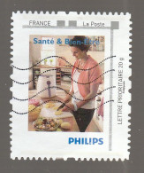 MONTIMBRAMOI PHILIPS SANTE ET BIEN ETRE OBLITERE - Used Stamps