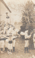 Carte-Photo De  Gymnastes Années 1900 - Gymnastics