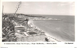 POSTAL   TARRAGONA  -CATALUNYA  -PLAYA DEL MILAGRO - Tarragona