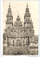 POSTAL   SANTIAGO DE COMPOSTELA  -GALICIA  -  CATEDRAL -FACHADA DEL O0BRADORIO  ( CATHEDRAL-FAÇADE DE L'OBRADOIRO ) - Santiago De Compostela