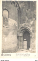 POSTAL  TARRAGONA  -CATALUÑA  -PUERTA ROMÁNICA DE SANTA TECLA - Tarragona