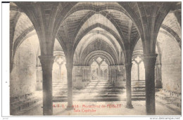 POSTAL    458.-  TARRAGONA  -CATALONIA -- MONASTERIO DE POBLET -  SALA CAPITULAR - Tarragona