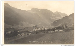 POSTAL   ROSSINIÈRES   - SUIZA  - DENT DE CORJON - Rossinière