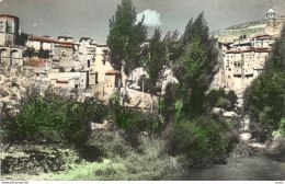 POSTAL    ALBARRACIN  -TERUEL  -VISTA PARCIAL Y RIO GUADALAVIAR - Sonstige & Ohne Zuordnung