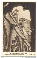 POSTAL   MONASTERIO DE POBLET -TARRAGONA -  (ESPAÑA)  DETALLES DEL CIMBORIO Y CAMPANARIO  ( FOTO R.MARTI) - Tarragona