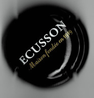 ECUSSON  Maison Fondée En 1919  Noir, Blanc Et Or - Other & Unclassified