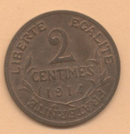 2 CENTIMES  1914   DANIEL DUPUIS - 2 Centimes