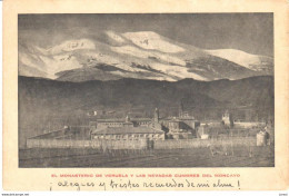 POSTAL    VARA DEL MONCAYO  -ZARAGOZA  -EL MONASTERIO DE VERUELA Y LAS NEVADAS CUMBRES DEL MONCAYO - Otros & Sin Clasificación