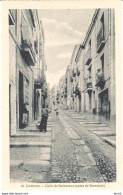 POSTAL    ZAMORA  -ESPAñA  -CALLE DE BALBORRAZ (ANTES DE BARRABAS) - Zamora