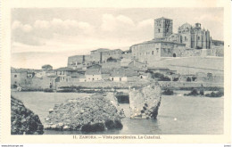 POSTAL    ZAMORA  -ESPAñA  -VISTA PANORAMICA DE LA CATEDRAL - Zamora