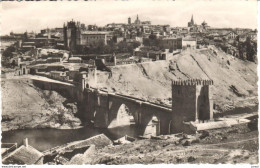 POSTAL    TOLEDO  -ESPAñA  -PUENTE DE SAN MARTIN - Toledo