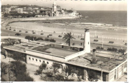 POSTAL    GIJON  -ASTURIAS  -PLAYA Y BAR NAUTICO - Asturias (Oviedo)