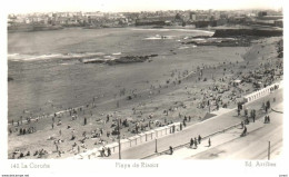 POSTAL   LA CORUÑA -GALICIA -PLAYA DE RIAZOR  (ED.ARRIBAS) - La Coruña