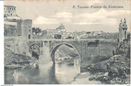 POSTAL    -TOLEDO  - ESPAÑA  - PUENTE DE ALCANTARA - Toledo