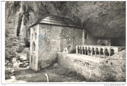 POSTAL  JACA - HUESCA - ARAGÓN  -   SAN JUAN DE LA PEÑA -ENTRADA AL MONASTERIO Y CLAUSTRO ROMANICOS - Huesca