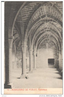 POSTAL   10.-  POBLET  -TARRAGONA  -  BIBLIOTECA MONASTERIO DE POBLET - Tarragona