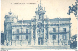 POSTAL    VALLADOLID -ESPAÑA  -UNIVERSIDAD - Valladolid