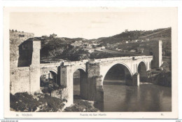 POSTAL    TOLEDO  - ESPAÑA  - PUENTE DE SAN MARTIN  ( PONT DE SAN MARTIN  - SAN MARTIN BRIDGE ) - Toledo