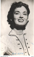 POSTAL   FOTOGRAFIA   DE LA  ACTRIZ   ANN  BLYTH - Photos