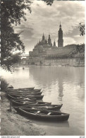 POSTAL    ZARAGOZA  -ESPAÑA  - TEMPLO DEL PILAR Y LA PASARELA - Sonstige & Ohne Zuordnung