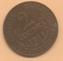 2 CENTIMES  1916   DANIEL DUPUIS - 2 Centimes