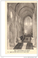 POSTAL  REAL MONASTERIO DE POBLET -IGLESIA DE STA.MARIA CON EL NUEVO CORO - Tarragona