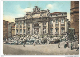 POSTAL   ROMA  - ITALIA -  FONTANA DI TREVI - - Fontana Di Trevi