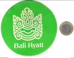 ETIQUETA DE HOTEL  - BALI HYATT - Etiquetas De Hotel