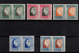 Afrique Du Sud  1937   N° 78 à 87 - Neufs