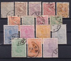 PERSIA 1898 - Canceled - Sc# 104-119 - Complete Set! - Iran