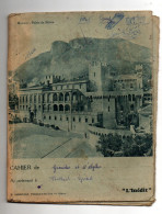 Protège-cahiers "l'inédit" Avec En Photo Monaco Le Palais Et Loches L'Hôtel De Ville - Omslagen Van Boeken