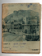 Protège-cahiers "l'inédit" Avec En Photo Monaco Le Palais Et Loches L'Hôtel De Ville - Protège-cahiers