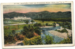 Mt. Washington Hotel And Presidential Rang - White Mts. N.H. - White Mountains