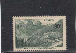 France - Année 1937 - Neuf** - N°YT 358** - Col D L'Iseran - Nuovi