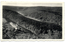 Herbeumont S/Semois - La Presqu'Ile Vue Du Château - Herbeumont