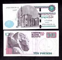 EGITTO 10 POUNDS PIK 72C FDS - Egypte