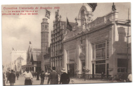 Exposition Universelle De Bruxelles 1910 - La Maison Du Peupleet Pavillon De La Ville De Gand - Wereldtentoonstellingen