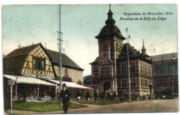 Exposition De Bruxelles 1910 - Pavillon De La Ville De Liège - Wereldtentoonstellingen