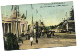 Exposition De Bruxelles 1910 - Vue Sur Le Palais Des Travaux Féminins - Wereldtentoonstellingen