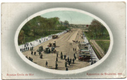 Exposition De Bruxelles 1910 - Avenue Emile De Mot - Expositions Universelles