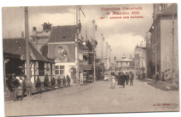 Exposition Universelle De Bruxelles 1910 - Avenue Des Nations - Expositions Universelles