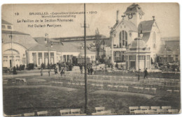 Bruxelles - Exposition Universelle 1910 - Le Pavillon De La Section Allemande - Wereldtentoonstellingen