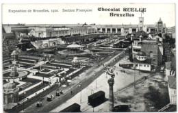 Exposition De Bruxelles 1910 - Section Française (Chocolat Ruelle Bruxelles) - Wereldtentoonstellingen