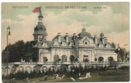 Exposition Universele De Bruxelles 1910 - Le Chien Vert - Expositions Universelles