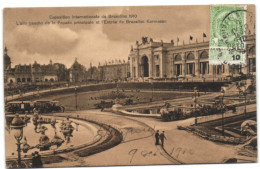 Exposition Internationale De Bruxelles 1910 - L'Aile Gauche De La Façade Principale Et L'Entrée De Bruxelles Kermesse - Expositions Universelles