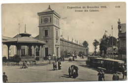 Exposition De Bruxelles 1910 - Avenue Des Coloies - Expositions Universelles