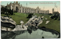 Exposition De Bruxelles 1910 - Dans Les Jardins - Expositions Universelles